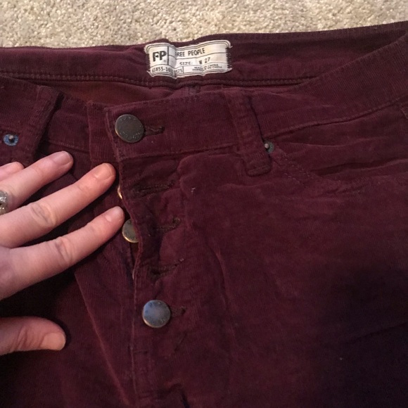 Free people Reagan released hem corduroy - Picture 4 of 5